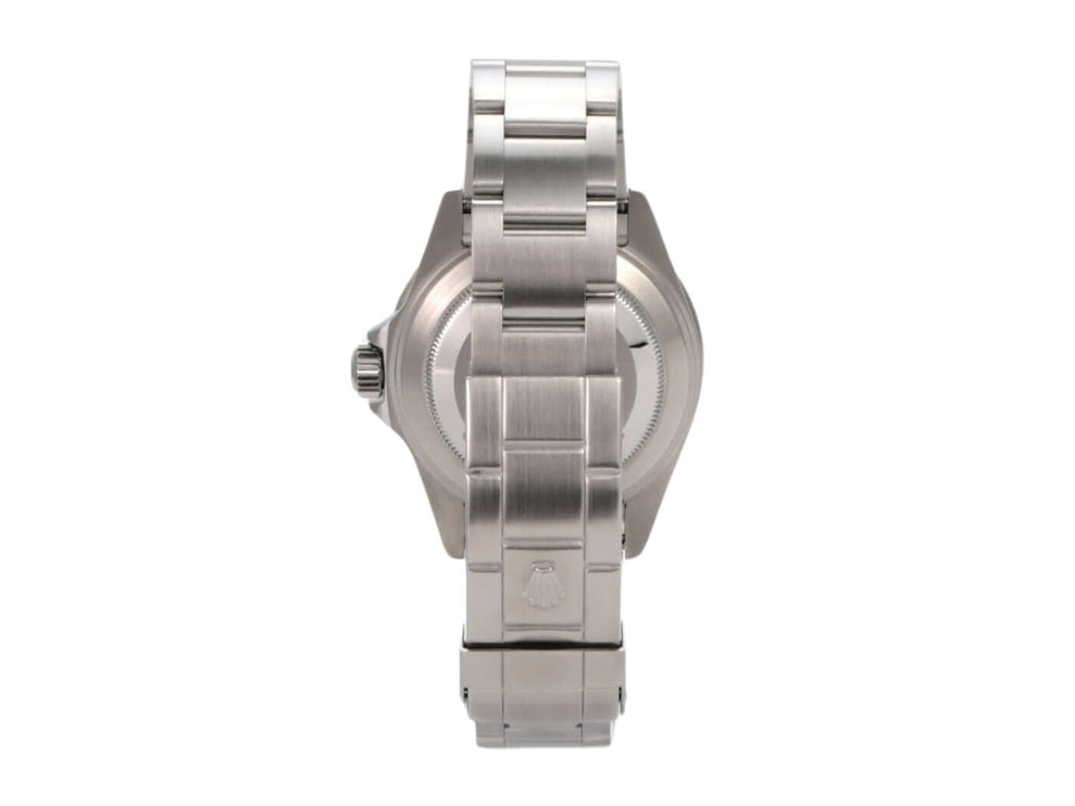 Rolex Submariner Date 16610LV Edelstahluhren-Gehäuse und Oyster-Armband von hinten