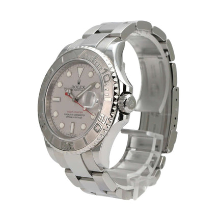 Rolex Yacht-Master 40 Edelstahl Platin 16622 mit gehobener Ausstattung und einzigartigem Design.