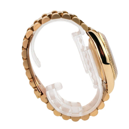 Rolex Day-Date 36 Gelbgold 18238 Champagner Diamant, 18 kt Gold Armbanduhr mit Präsident-Armband
