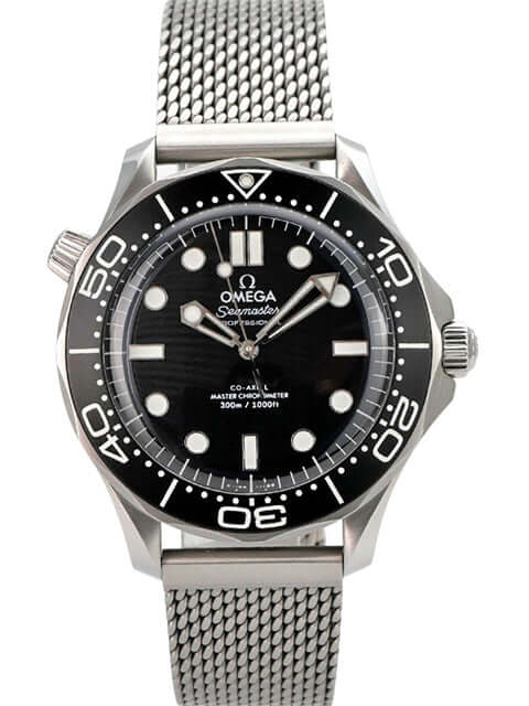 OMEGA Seamaster Diver 300M Master Chronometer 210.30.42.20.01.010 mit Edelstahlgehäuse und schwarzem Zifferblatt