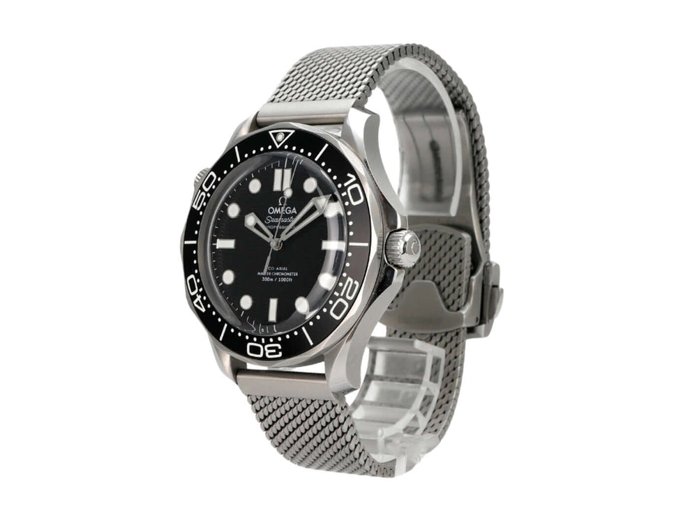 OMEGA Seamaster Diver 300M Master Chronometer 210.30.42.20.01.010 mit Edelstahlgehäuse und schwarzem Zifferblatt