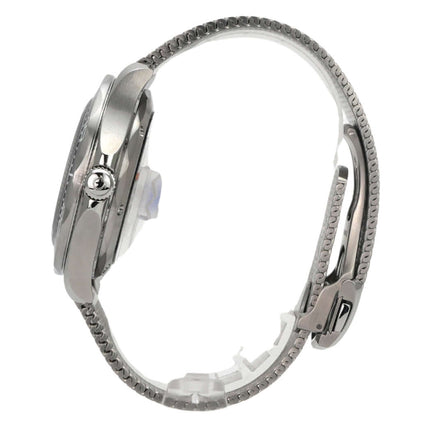OMEGA Seamaster Diver 300M James Bond 60th 210.30.42.20.03.002 seitliche Ansicht mit Milanaise-Armband