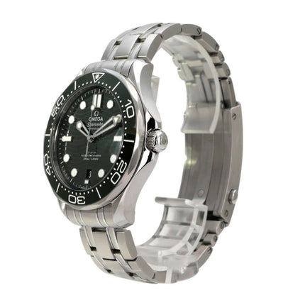 OMEGA Seamaster Diver 300M Master Chronometer 210.30.42.20.10.001 grüne Taucheruhr aus Edelstahl