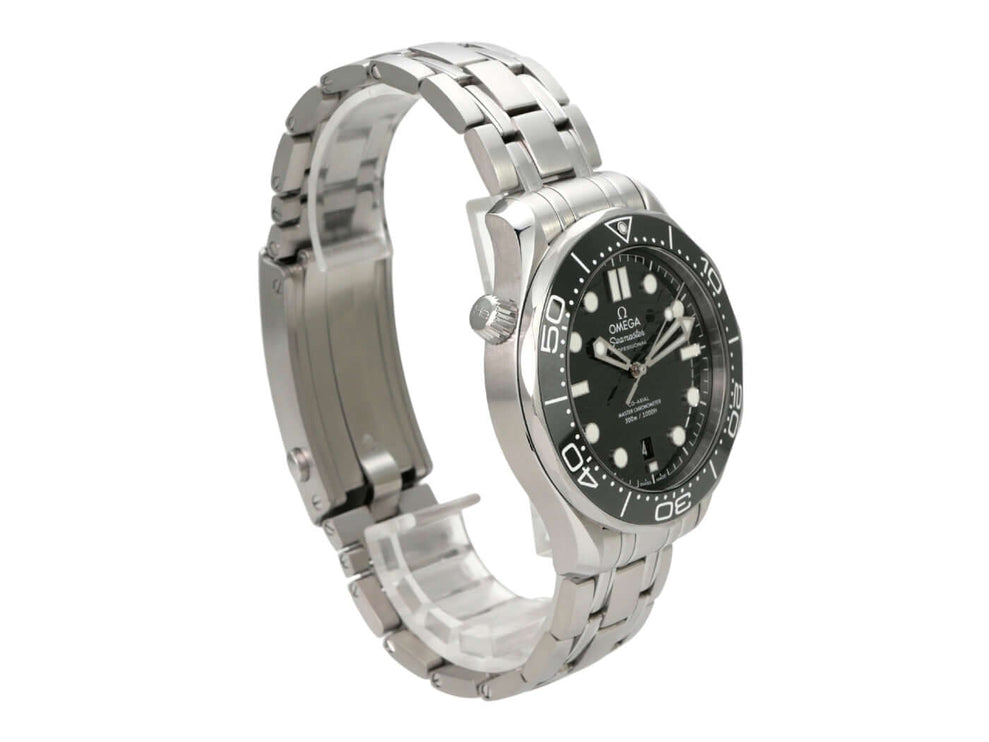 OMEGA Seamaster Diver 300M Master Chronometer 210.30.42.20.10.001 mit Edelstahlband und schwarzem Zifferblatt