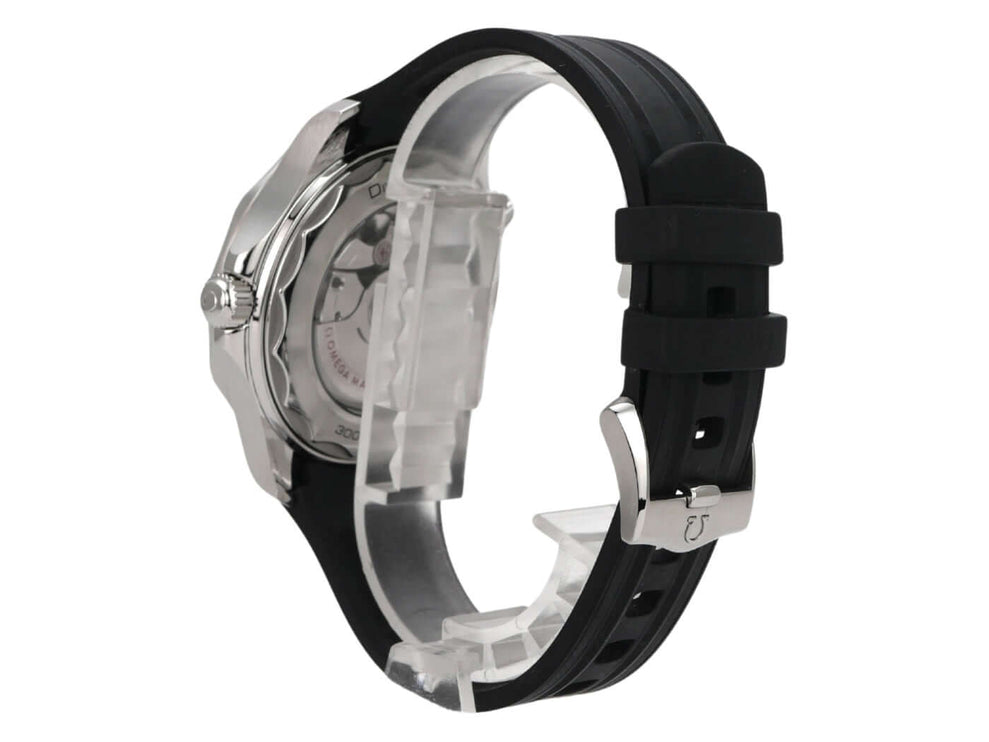 OMEGA Seamaster Diver 300M 210.32.42.20.01.001 Uhr mit schwarzem Kautschukband und Edelstahlgehäuse