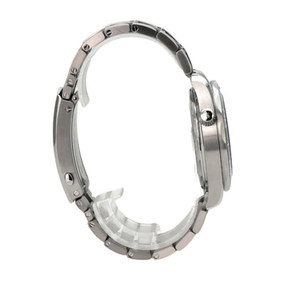 Seitenansicht des OMEGA Seamaster Diver 300M Master Chronometer 210.32.42.20.03.001 mit Edelstahlarmband.