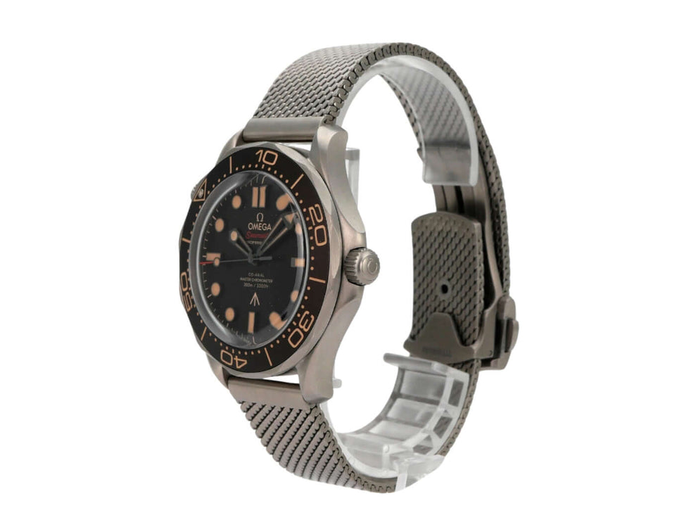 OMEGA Seamaster Diver 300M 007 Edition 210.90.42.20.01.001 mit titan und braunem zifferblatt