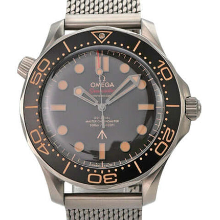 OMEGA Seamaster Diver 300M 007 Edition 210.92.42.20.01.001 mit schwarzem Zifferblatt und Titanband