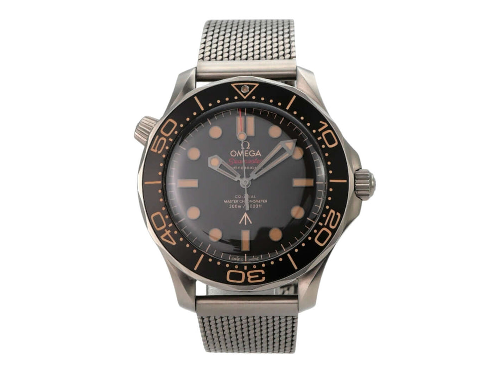 OMEGA Seamaster Diver 300M 007 Edition 210.92.42.20.01.001 mit titan Gehäuse und braunem Zifferblatt