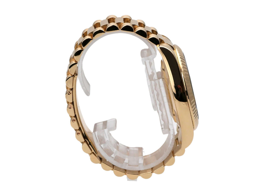 Rolex Day-Date II 218238 Gelbgold Champagner Diamant - Automatikwerk Rolex Manufakturkaliber 3156.