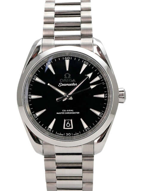 Omega Seamaster Aqua Terra 150M Master Chronometer 220.10.38.20.01.004, Edelstahlgehäuse, schwarzes Zifferblatt