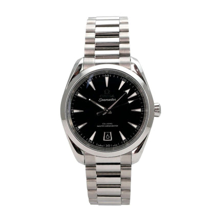 Omega Seamaster Aqua Terra 150M Master Chronometer 220.10.38.20.01.004 mit schwarzem Zifferblatt und Edelstahl-Armband