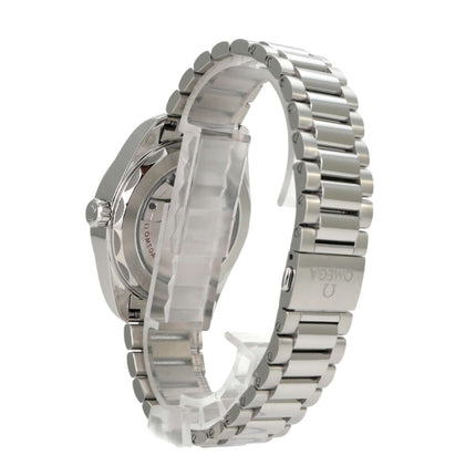 Omega Seamaster Aqua Terra 38 Shades 220.10.38.20.13.003 Edelstahlarmband und Gehäuse seitliche Ansicht