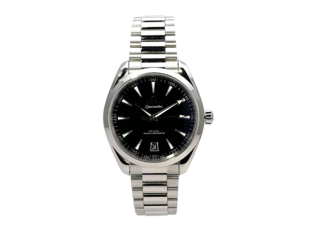 Omega Seamaster Aqua Terra Master Chronometer 220.10.41.21.01.002 mit Edelstahlband und schwarzem Zifferblatt