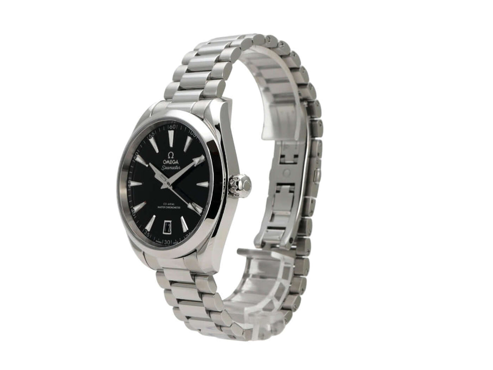 Omega Seamaster Aqua Terra Master Chronometer 220.10.41.21.01.002 mit schwarzem Zifferblatt und Edelstahlarmband