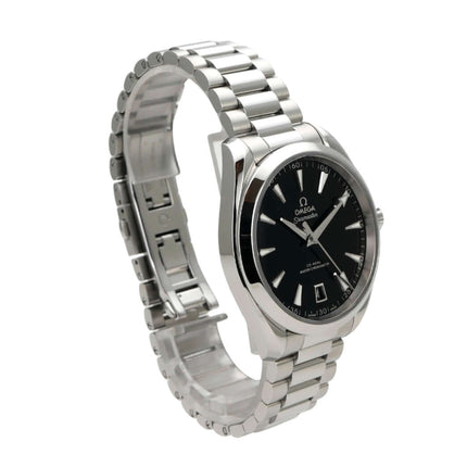 Omega Seamaster Aqua Terra Master Chronometer 220.10.41.21.01.002 mit schwarzem Zifferblatt und Edelstahlband