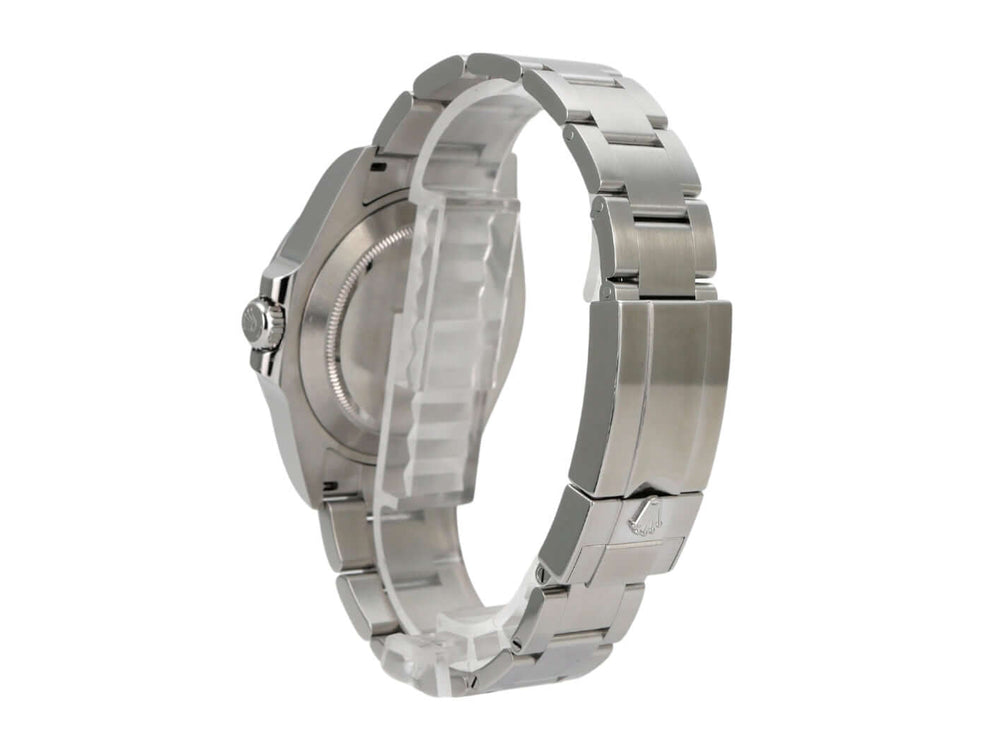 Rolex Explorer II 226570 Weiß Edelstahl-Armband und Gehäuse von der Seite