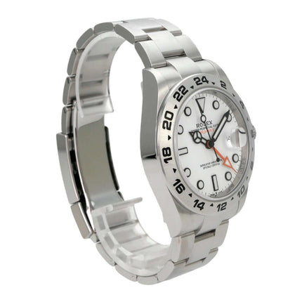 Rolex Explorer II 226570 Weiß – Edelstahlarmband, Zifferblatt mit Leuchtindizes, 42 mm Gehäusedurchmesser