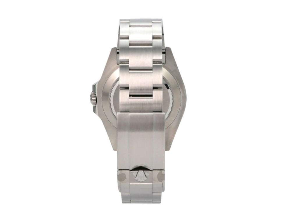 Rolex Explorer II 226570 Weiß Rückansicht des Edelstahlgehäuses und Armbands