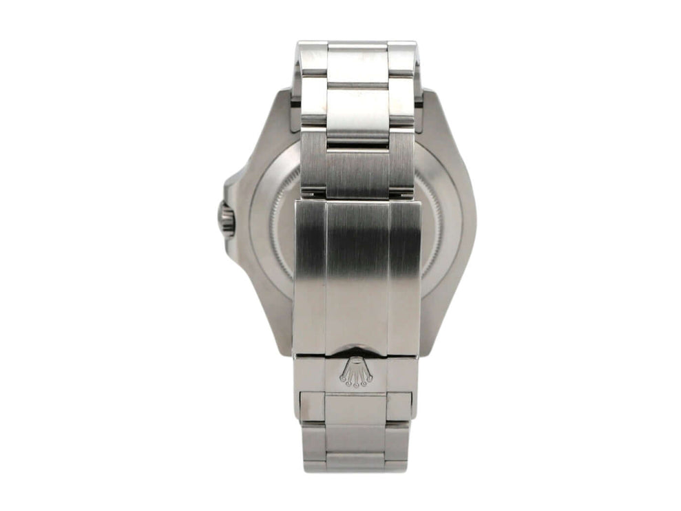 Rolex Explorer II 226570 Weiß Rückansicht des Edelstahlarmbands und Gehäuses