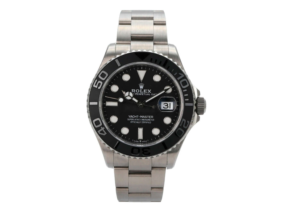 Rolex Yacht-Master 42 Titan 226627, Titan-Gehäuse, schwarzes Zifferblatt, Automatik, Luxus-Armbanduhr