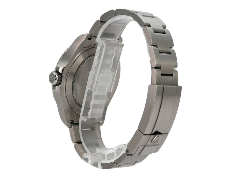 Rolex Yacht-Master 42 Titan 226627, seitliche Ansicht mit titanium Gehäuse und Oyster-Titanband