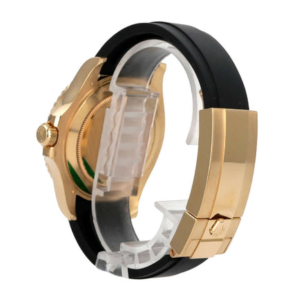 Rolex Yacht-Master 42 Gelbgold 226658, 18 kt Gelbgold mit schwarzem Oyster-Kautschukband und Keramiklünette