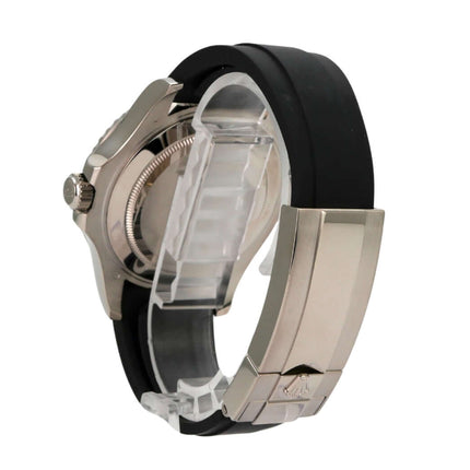 Rolex Yacht-Master 42 Weißgold Ref. 226659 mit Oyster Kautschukband und Sicherheitsschließe