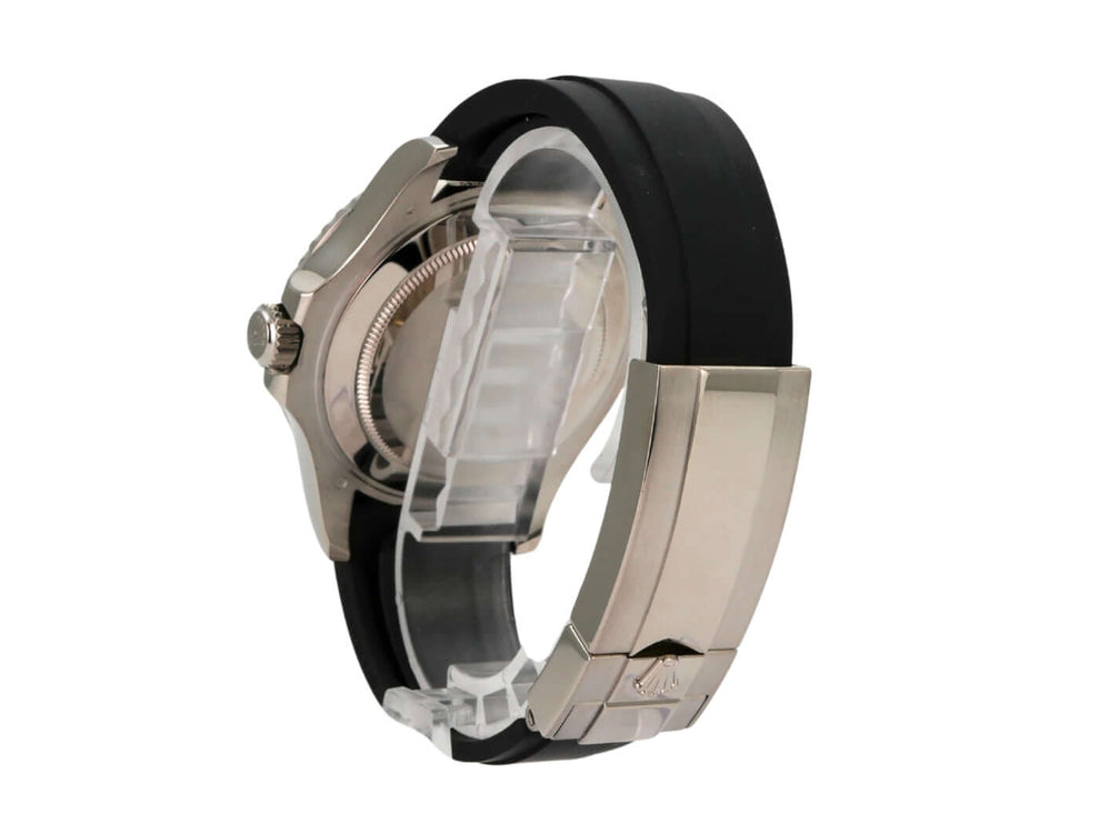 Rolex Yacht-Master 42 Weißgold Ref. 226659 mit Oyster Kautschukband und Sicherheitsschließe