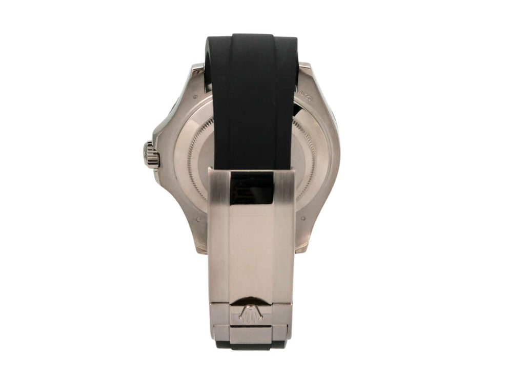 Rolex Yacht-Master 42 Weißgold Ref. 226659 mit Oyster Kautschukband von hinten