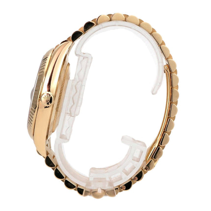 Rolex Day-Date 40 Gelbgold 228238 Schwarz Diamant, 18 kt Gelbgold Gehäuse und Präsident-Armband