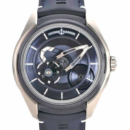 Ulysse Nardin Freak X Ti Blue 2303-270/03 Automatikuhr mit blauem Zifferblatt und Lederarmband