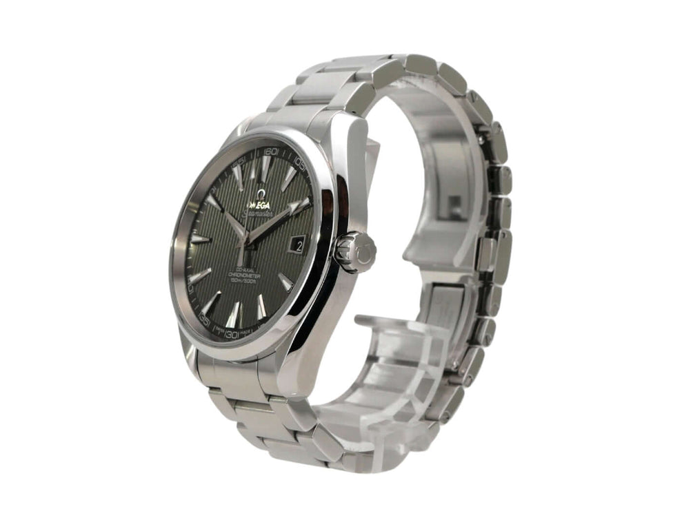 Omega Seamaster Aqua Terra 231.10.42.21.06.001 mit Edelstahlarmband und grauem Zifferblatt