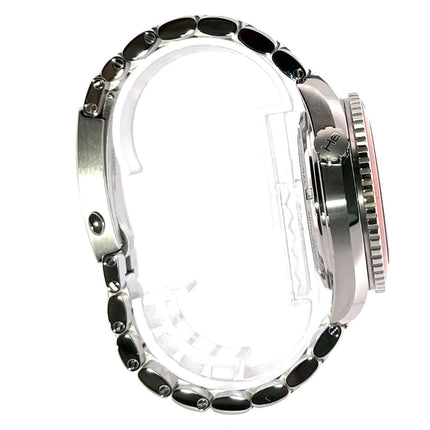 Omega Seamaster Planet Ocean 600m Co-Axial Seitenansicht Edelstahl Gehäuse und Armband 232.30.46.21.01.002