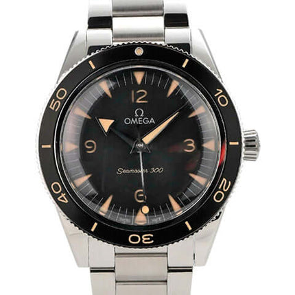 OMEGA Seamaster 300 Co-Axial Master Chronometer 234.30.41.21.01.001 Edelstahl-Uhr mit schwarzem Zifferblatt