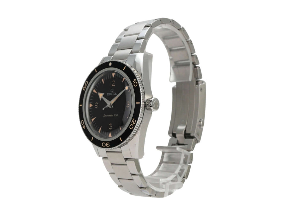 OMEGA Seamaster 300 Co-Axial Master Chronometer 234.30.41.21.01.001 Edelstahl-Uhr mit schwarzem Zifferblatt