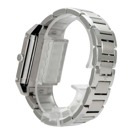 Jaeger-LeCoultre Reverso Squadra Lady Diamonds Armband aus Edelstahl im Detail