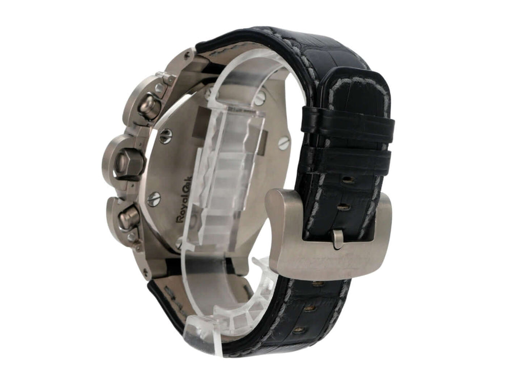 Audemars Piguet Royal Oak Offshore T3 Limited 25863TI.OO.A001CU.01 Titan Chronograph mit Lederband