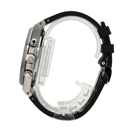 Audemars Piguet Royal Oak Chronograph 26325TS.OO.D005CR.01 Leo Messi Ansicht von der Seite mit schwarzem Kautschukband.