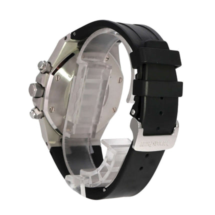 Audemars Piguet Royal Oak Chronograph 26325TS.OO.D005CR.01 Leo Messi im Profil mit schwarzem Kautschukband.