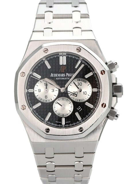 Audemars Piguet Royal Oak Chronograph 26331ST.OO.1220ST.02, Edelstahl, schwarzes Zifferblatt, Automatikwerk.