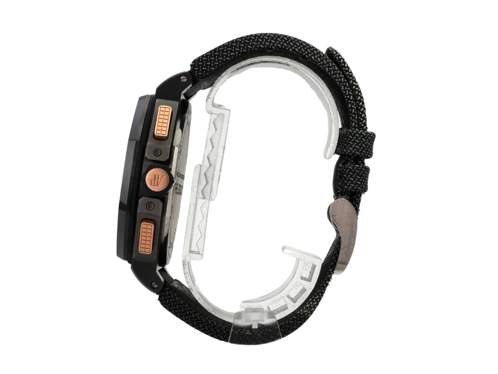 Audemars Piguet Royal Oak Offshore Chronograph Legacy 26378IO.OO.A001KE.01 Armbanduhr mit Keramik- und Roségold-Details.