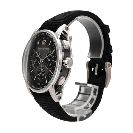 Audemars Piguet Code 11.59 Chronograph 26393NB.OO.A002KB.01 in Schwarz, mit Keramik und Weißgold, seitliche Ansicht