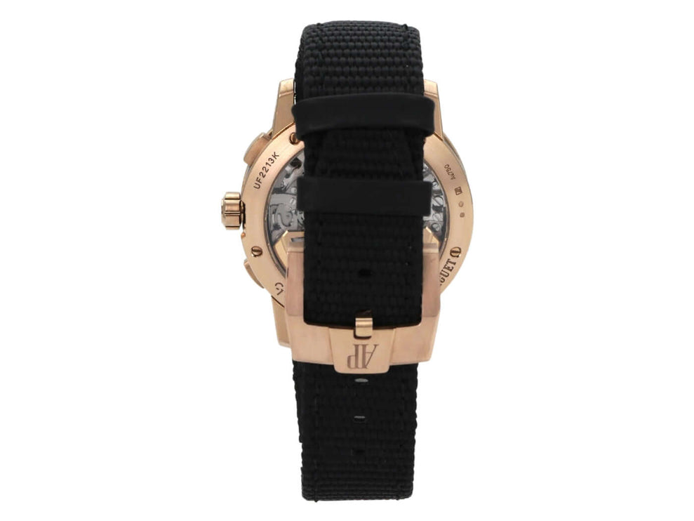 Audemars Piguet Code 11.59 Chronograph 26393NR.OO.A002KB.01 aus Roségold mit schwarzem Armband