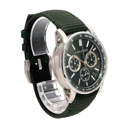 Audemars Piguet Code 11.59 Chronograph 26393ST.OO.A056KB.01 mit grünem Zifferblatt und gummiertem Armband