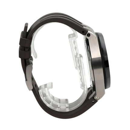 Audemars Piguet Royal Oak Offshore Chronograph 26400IO.OO.A004CA.01 seitliche Ansicht mit grauem Armband