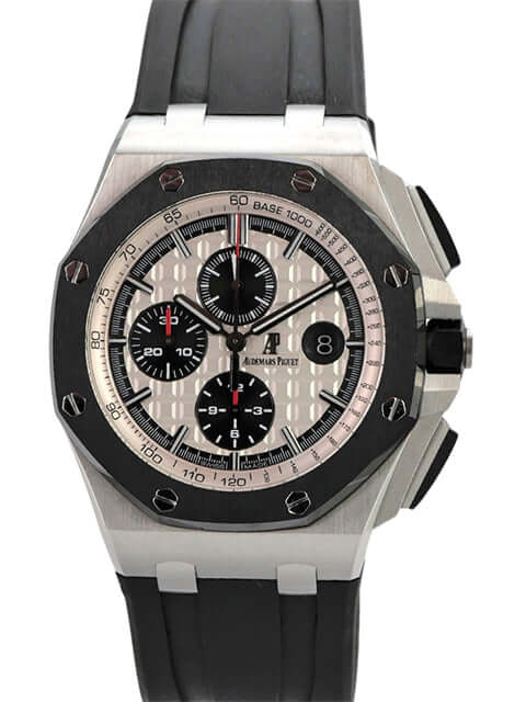 Audemars Piguet Royal Oak Offshore Chronograph 26400SO.OO.A002CA.01 in Edelstahl mit schwarzem Kautschukband