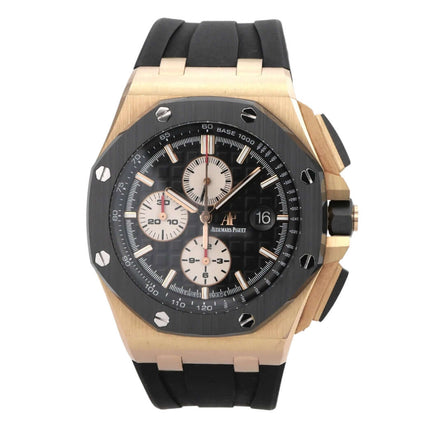 Audemars Piguet Royal Oak Offshore Rosegold 26401RO.OO.A002CA.01 Chronograph mit schwarzem Kautschukband