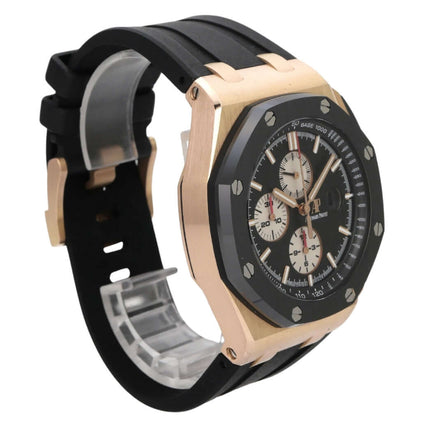 Audemars Piguet Royal Oak Offshore Rosegold 26401RO.OO.A002CA.01 Chronograph mit schwarzem Kautschukband