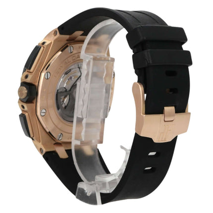 Audemars Piguet Royal Oak Offshore Rosegold 26401RO.OO.A002CA.01 mit schwarzem Kautschukband und Roségoldgehäuse
